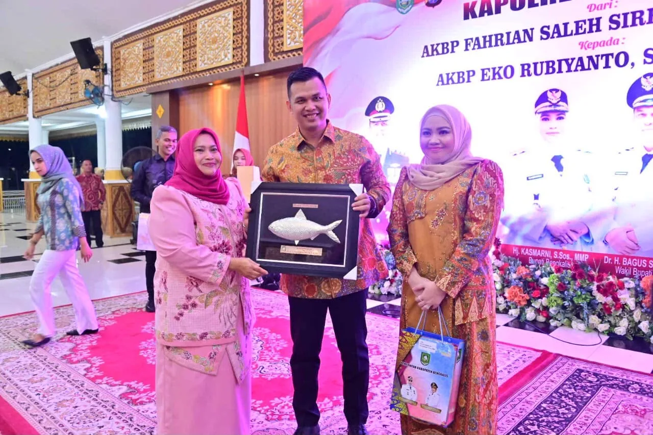 Pisah Sambut Kapolres, Kasmarni: Keamanan Adalah Fondasi Pembangunan Bengkalis